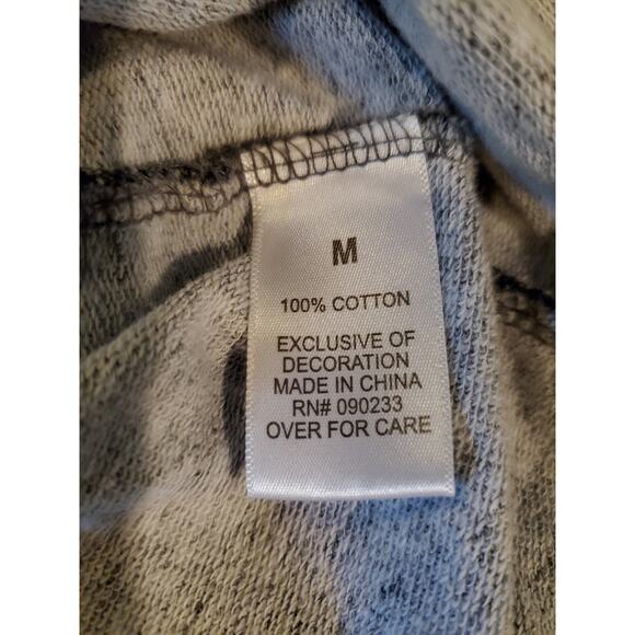 Star Wars X On The Byas Womens Size M Hoodie Gray Storm Trooper Floral - Picture 4 of 7